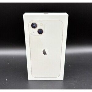 iPhone 13 Starlight / Box & Inserts Only / OEM Apple